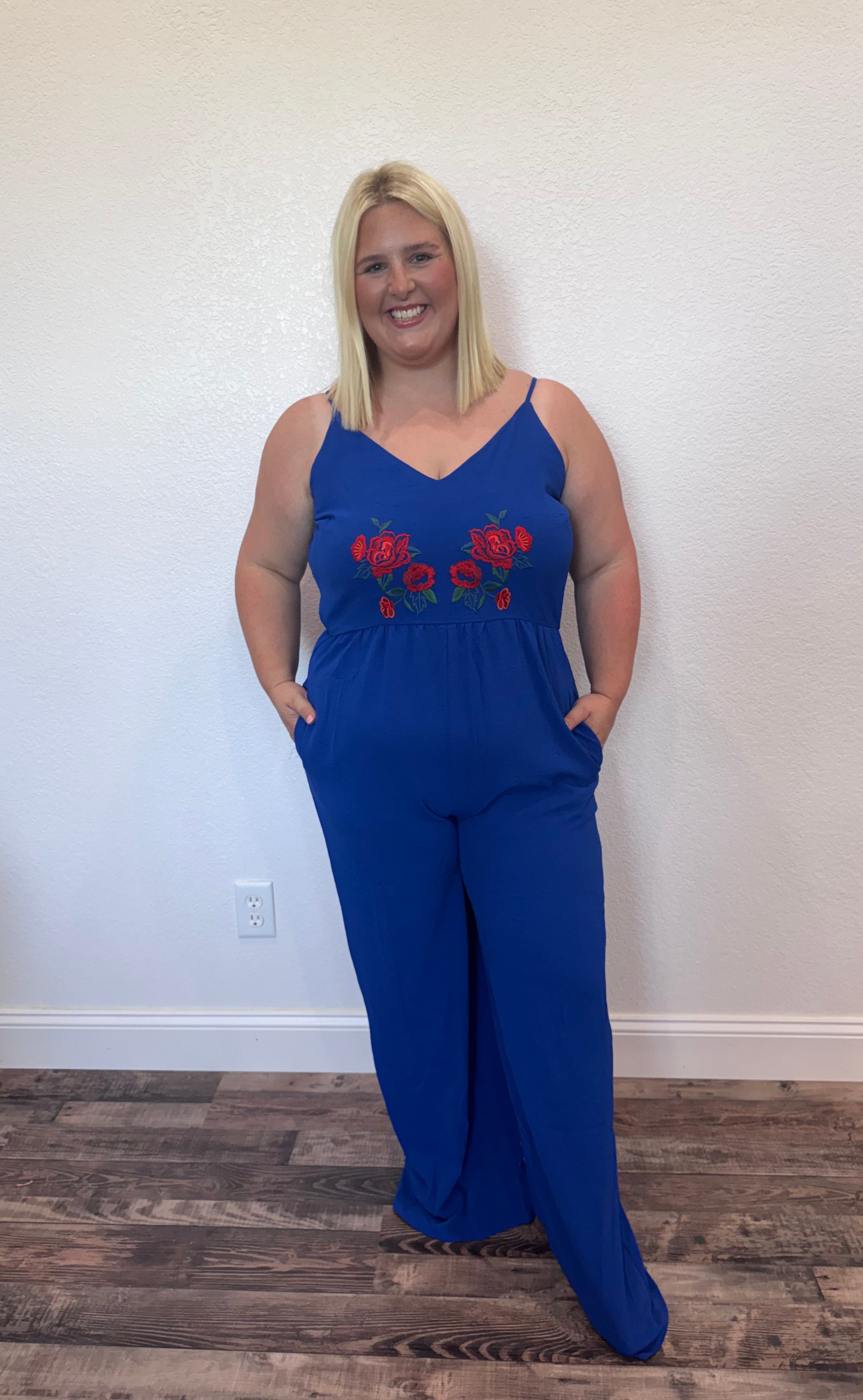 Amalfi Bloom Jumpsuit - PLUS
