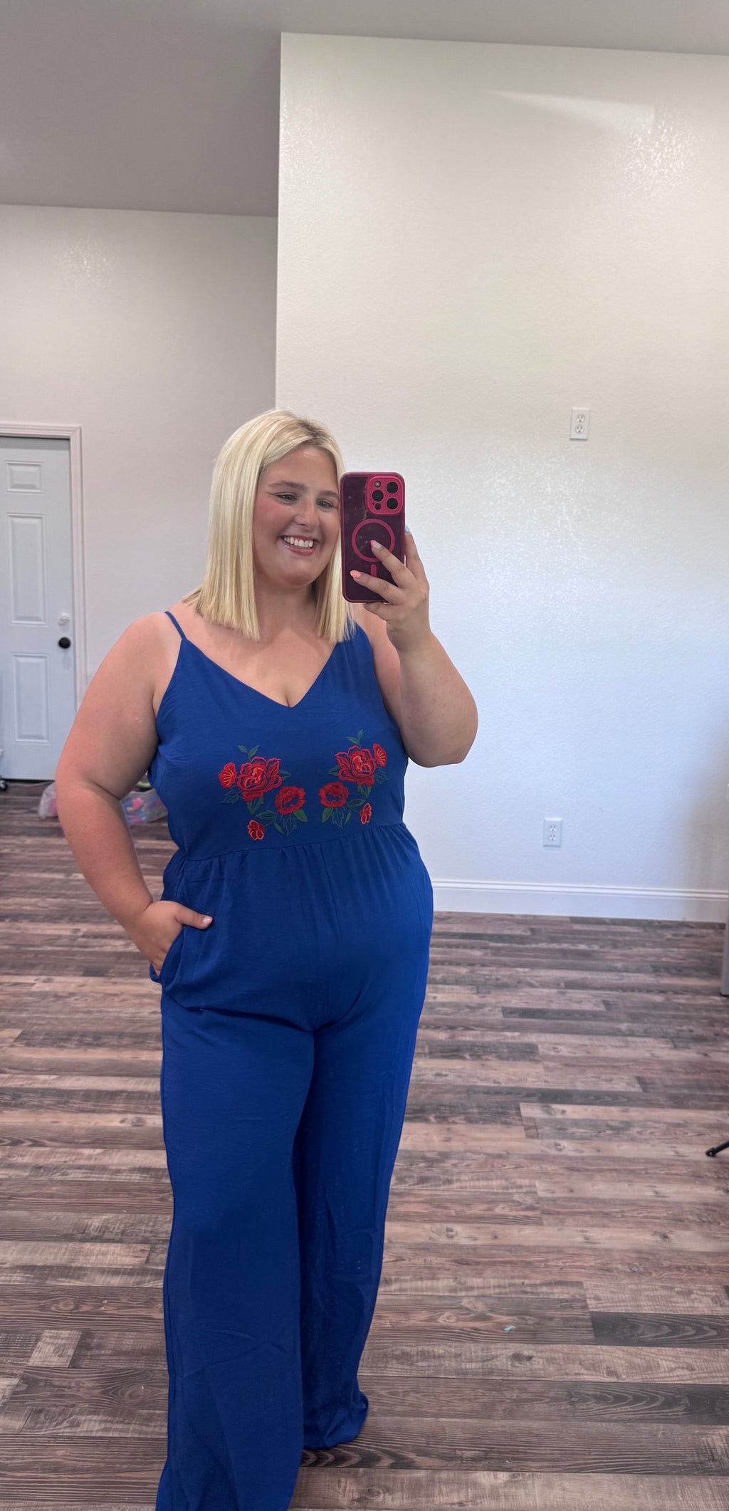 Amalfi Bloom Jumpsuit - PLUS