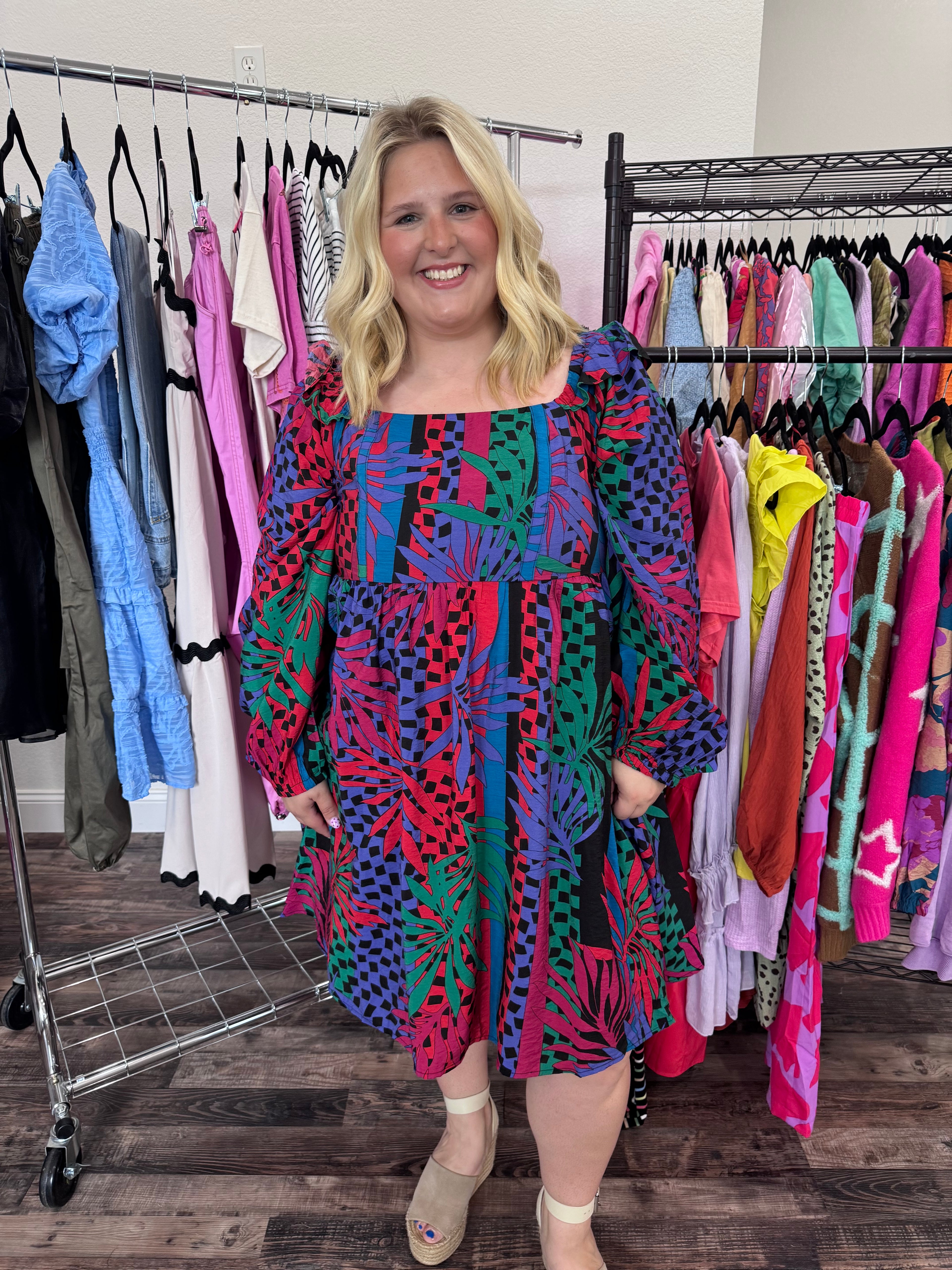Multi-Colored Dress