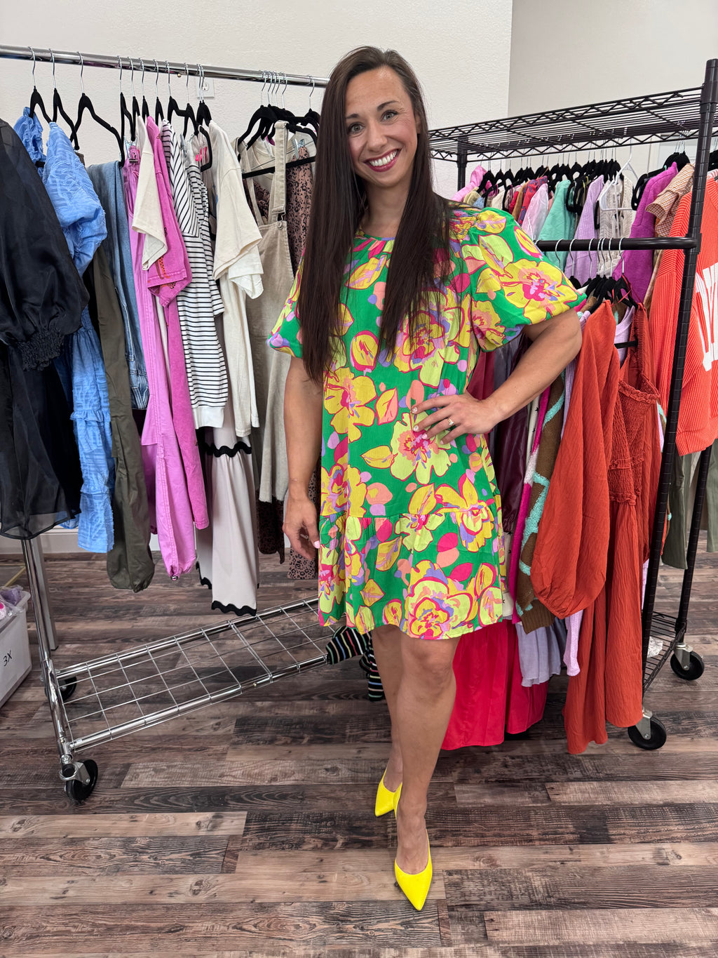 Kelly Green Dress