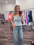 Strapless Top