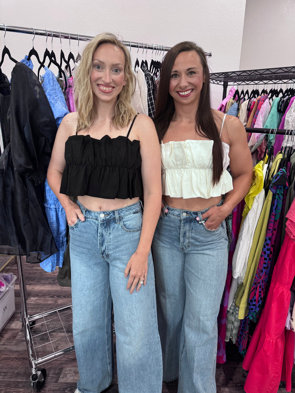 Tie Back Crop Top