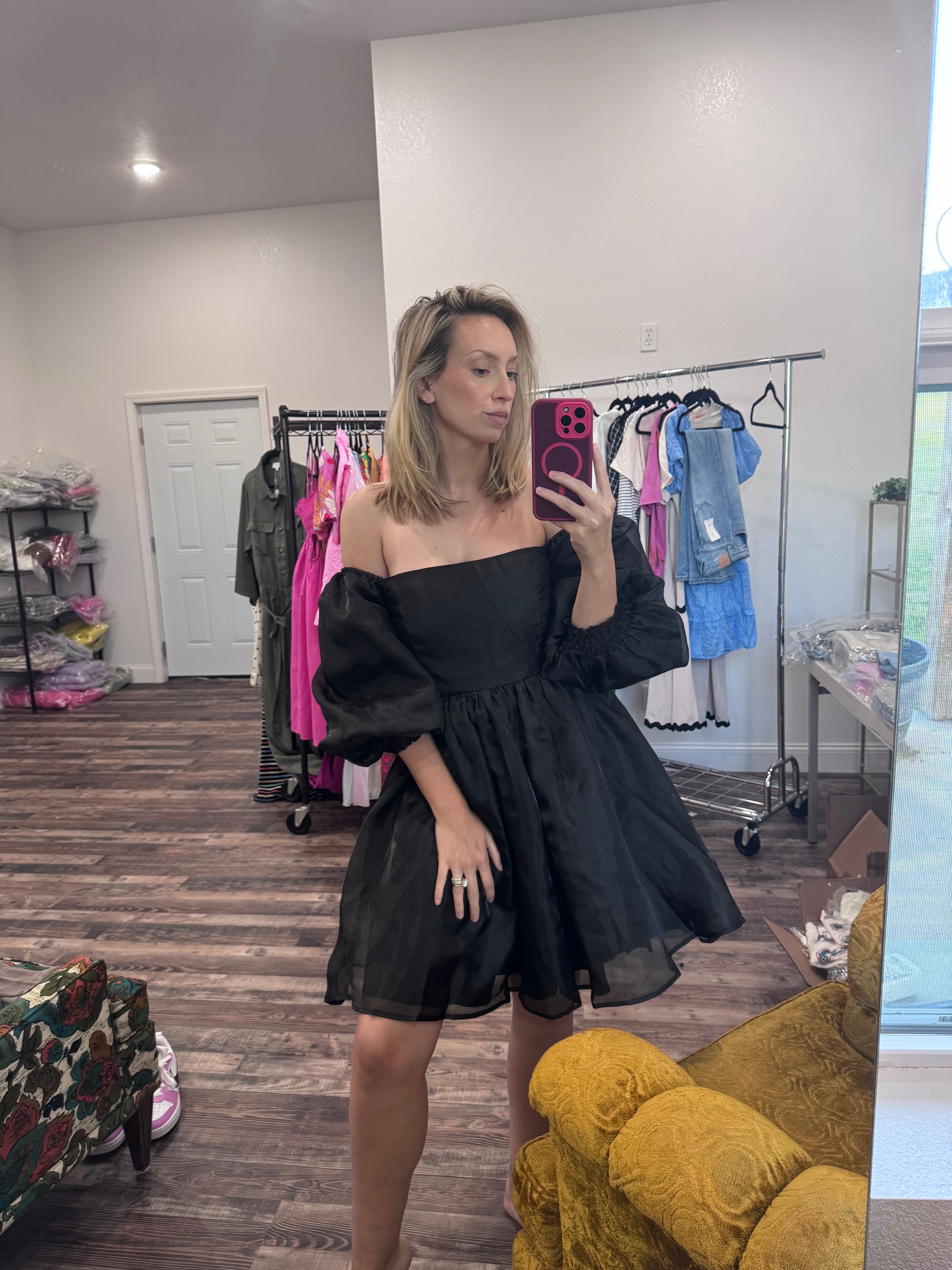 Midnight Ballet Organza Dress