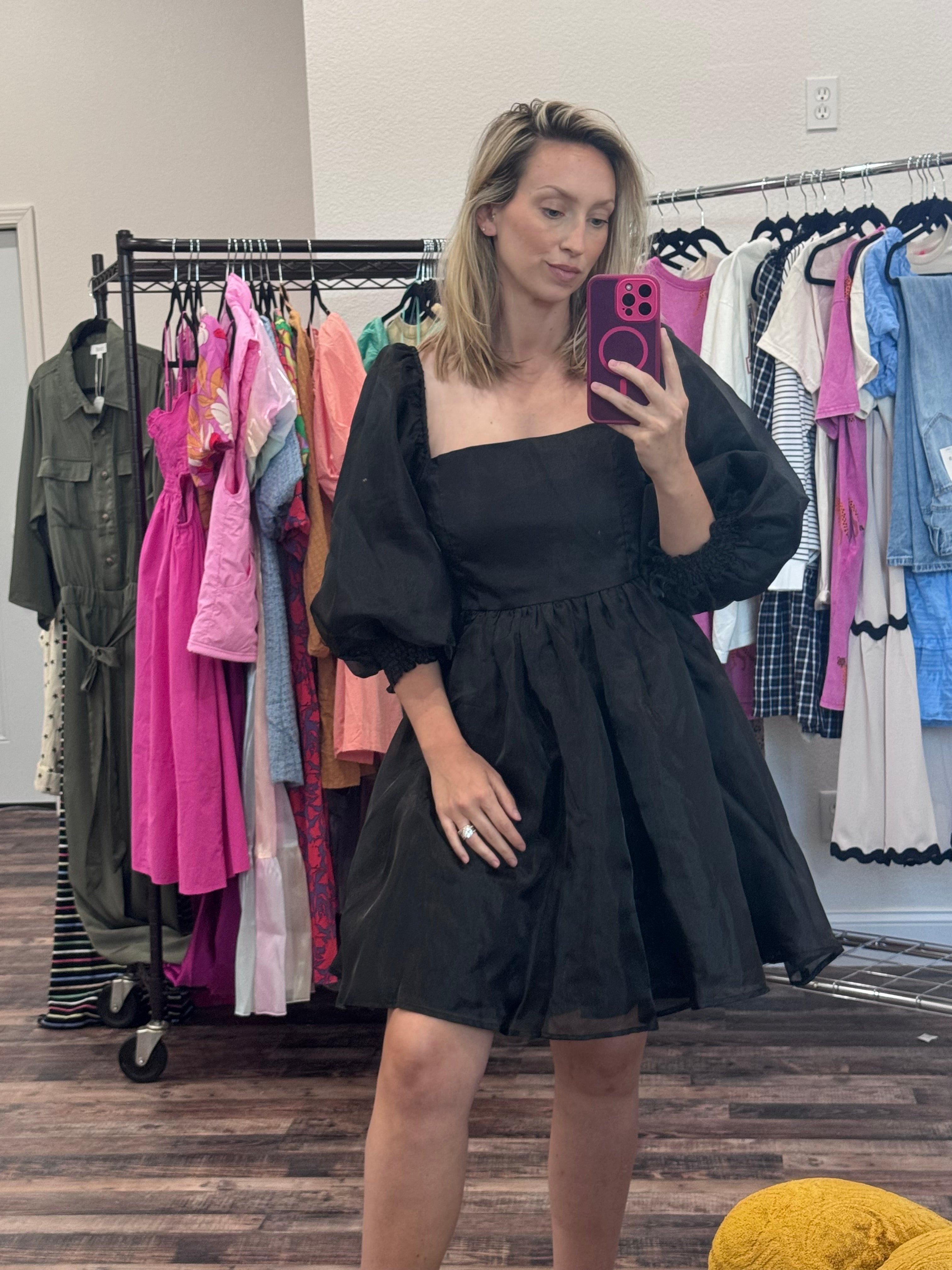 Midnight Ballet Organza Dress