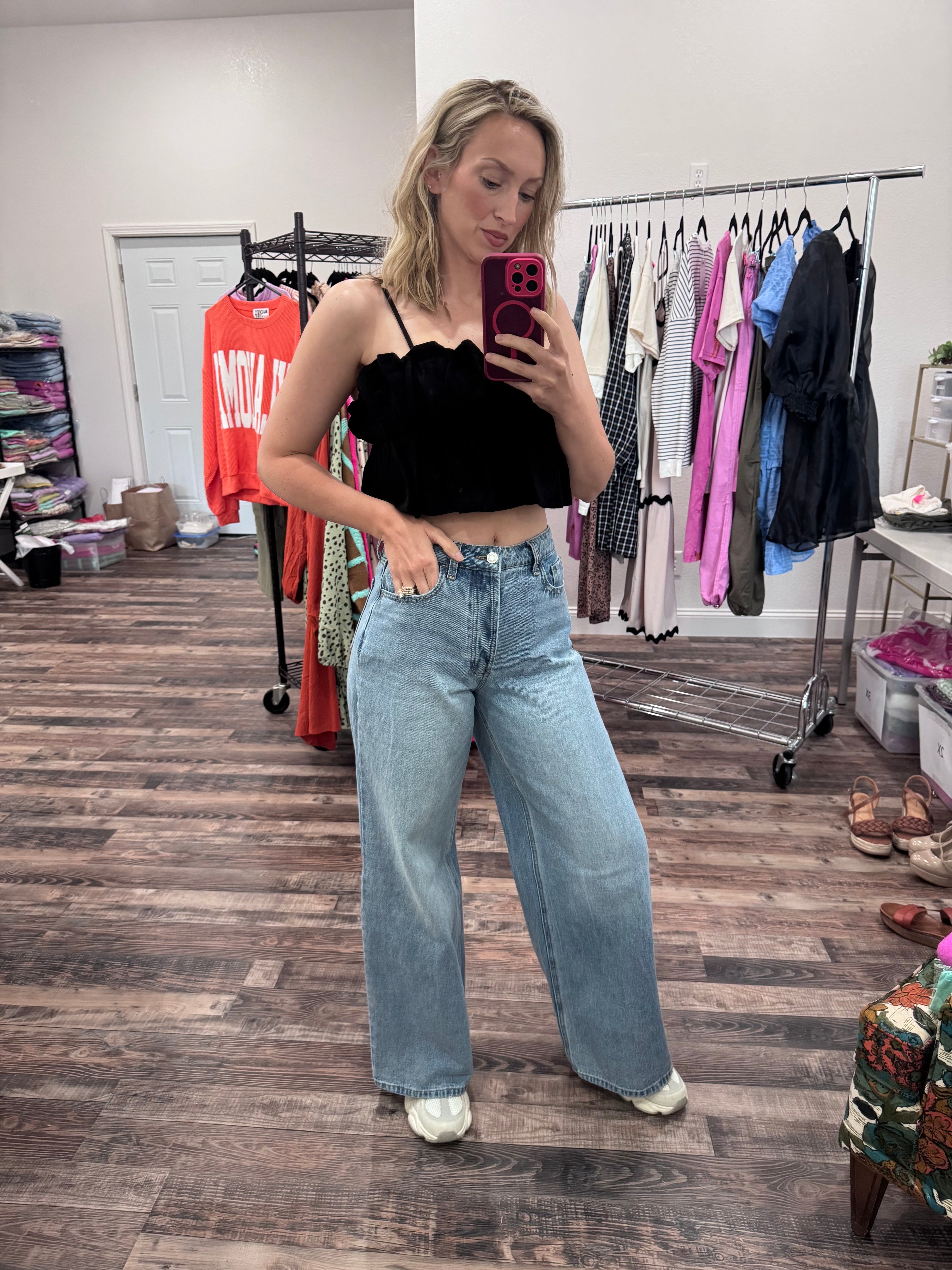Tie Back Crop Top