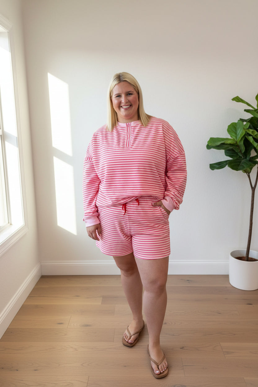 Monroe Pinstripe Set