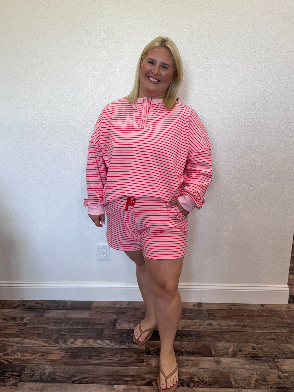 Monroe Pinstripe Set
