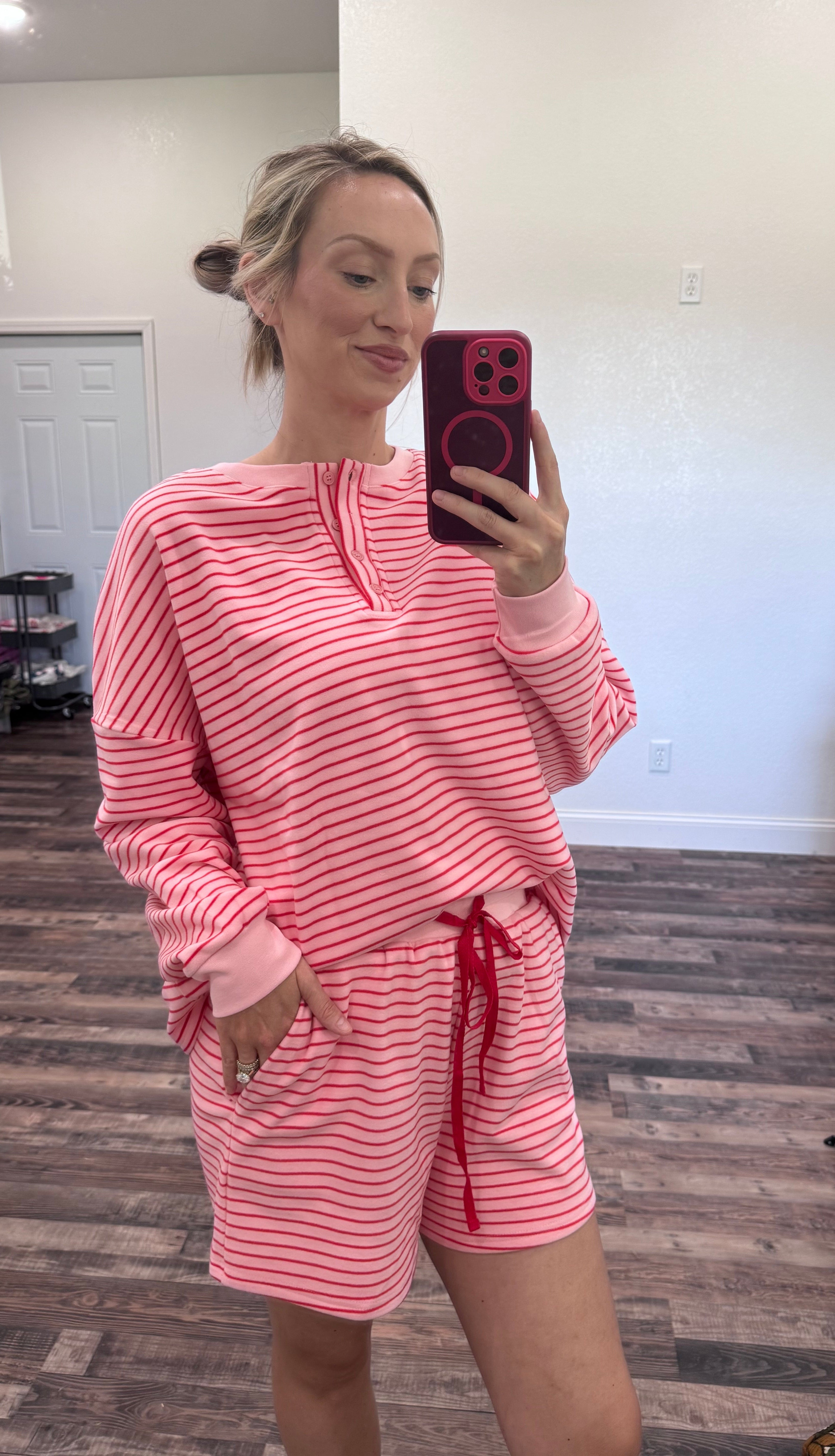 Monroe Pinstripe Set